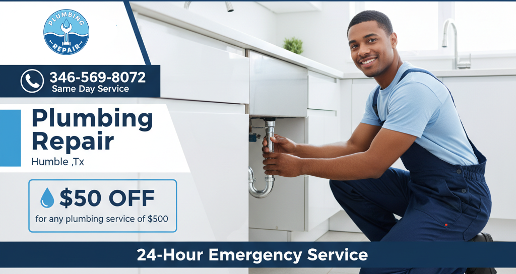 Exclusive Plumbing Repair Coupons Humble TX - Save on Services